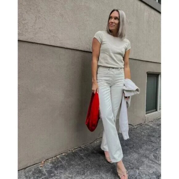 AGOLDE 90s Pinch Waist Jean in Wash Drum Size US 29 NWT - Picture 12 of 14